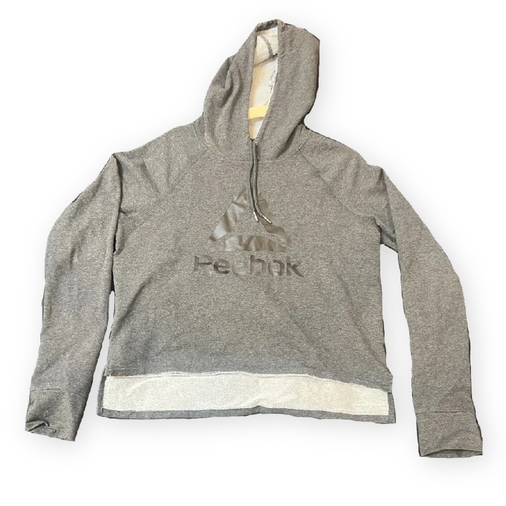 Women’s Reebok hoodie dark grey
